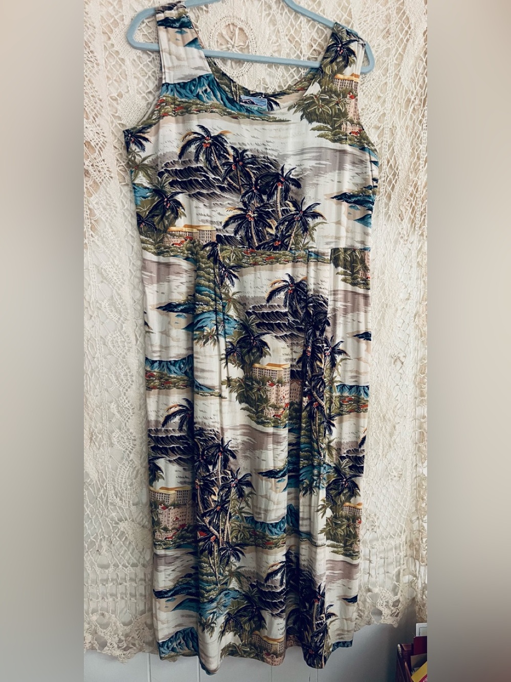 Reyn Spooner Vintage Hawaiian Maxi Sundress